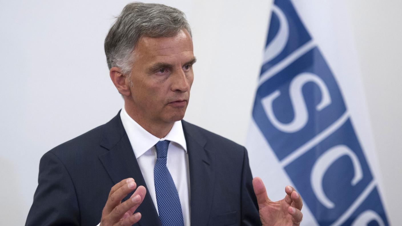 Per Burkhalter, il dialogo non va interrotto