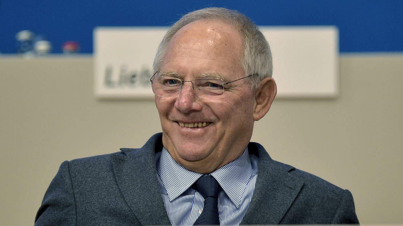 Il ministro delle finanze tedesco, Wolfgang Schäuble Keystone.jpg