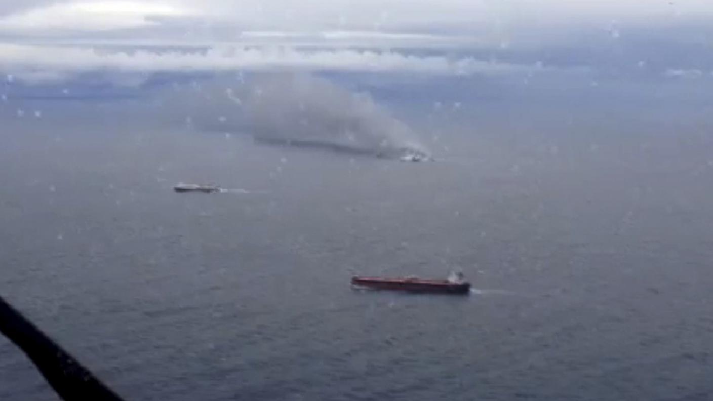 Un'immagine delle forzee aeree italiane presenti sul posto