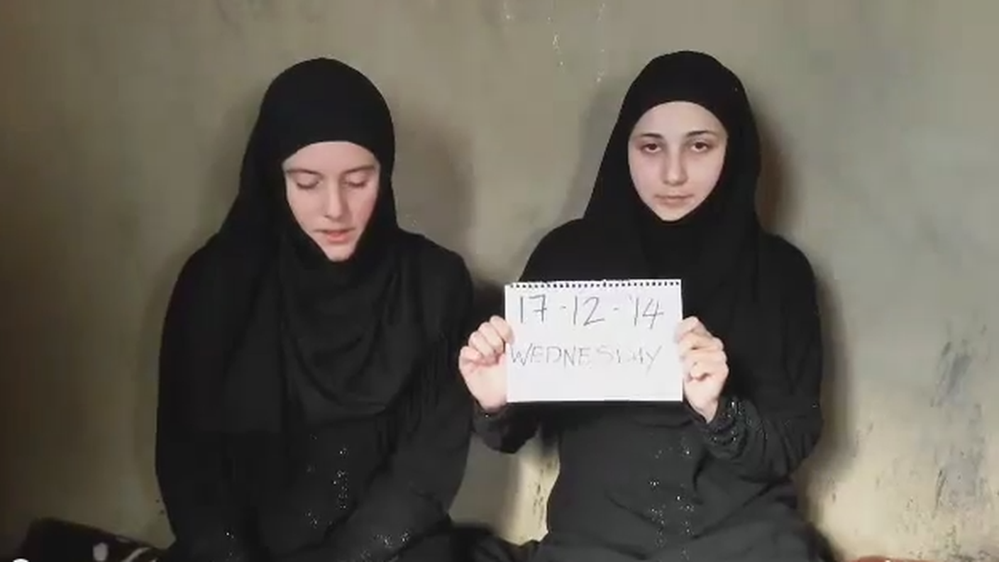 Le due ragazze italiane apparse nel video mercoledì