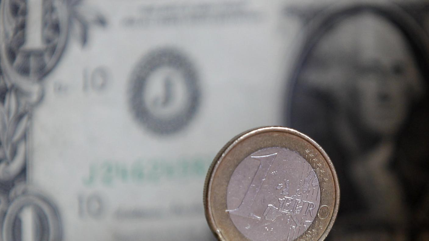 L’euro potrebbe scendere sino a 1,10 dollari