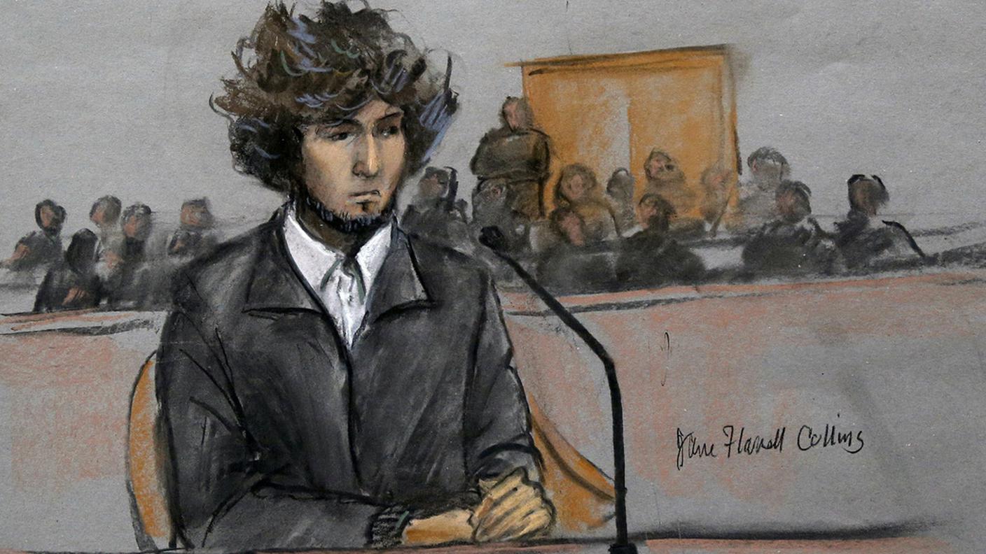 Djokhar Tsarnaev interrogato in aula in dicembre