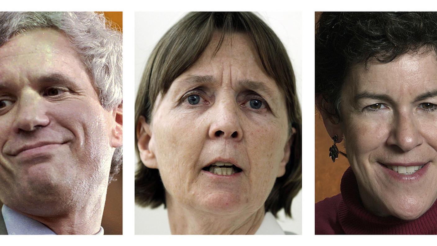 I difensori di Djokhar Tsarnaev: David Bruck, July Clarke e Miriam Conrad
