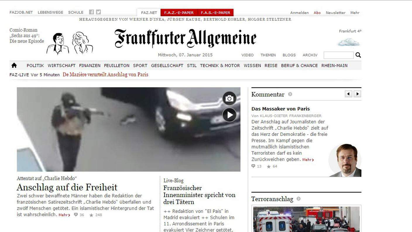 La Frankfurter Allgemeine
