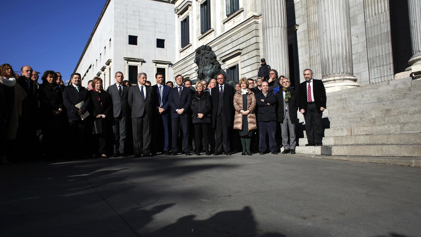 Il parlamento spagnolo a Madrid