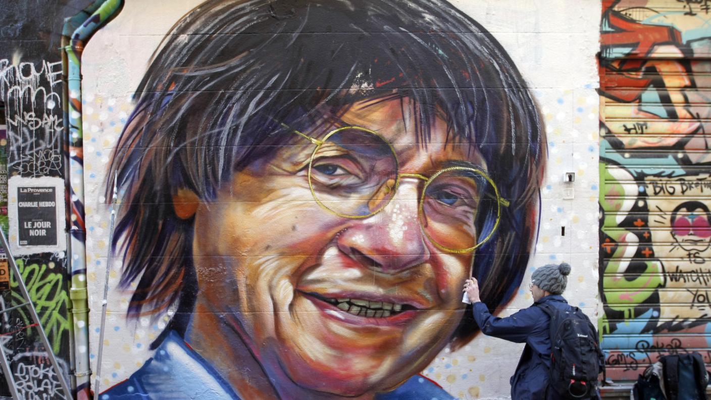 Il caricaturista caricaturato, omaggio a Jean Cabut, in arte Cabu (13.1.1938-7.1.2015)