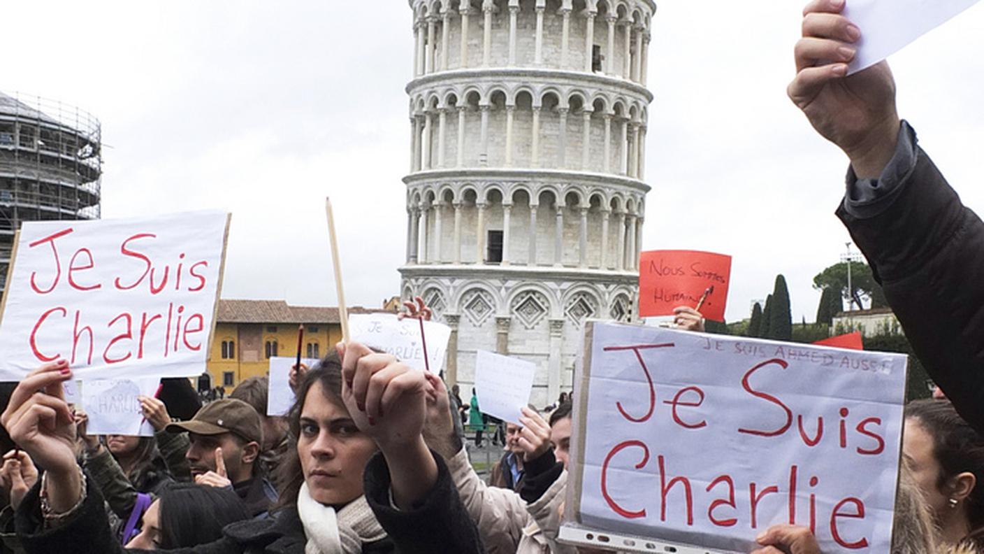 Pisa per Charlie Hebdo