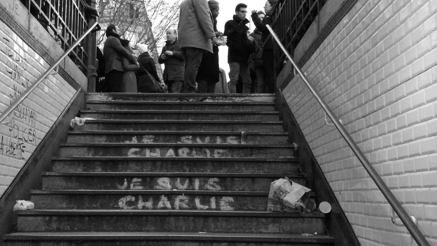 Tra gli scalini della metropolitana