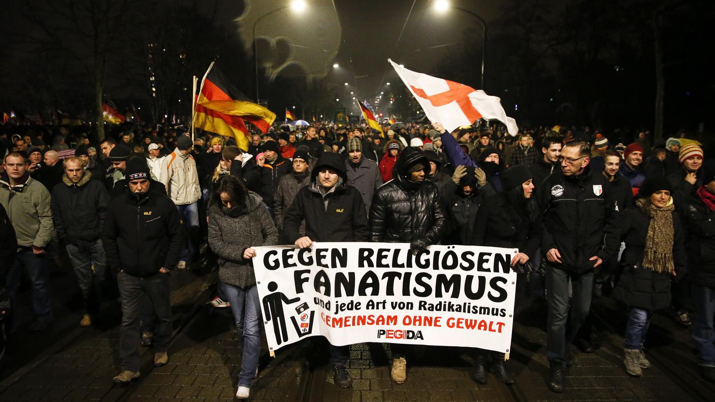 Pegida ha fatto proseliti sia in Svizzera, sia pure in Ticino 