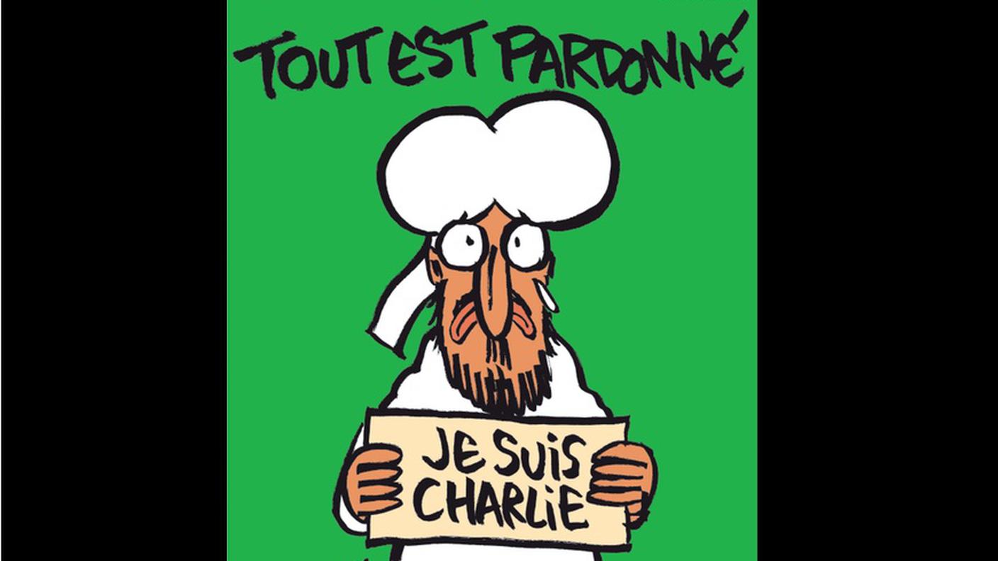 La copertina del nuovo numero di Charlie Hebdo