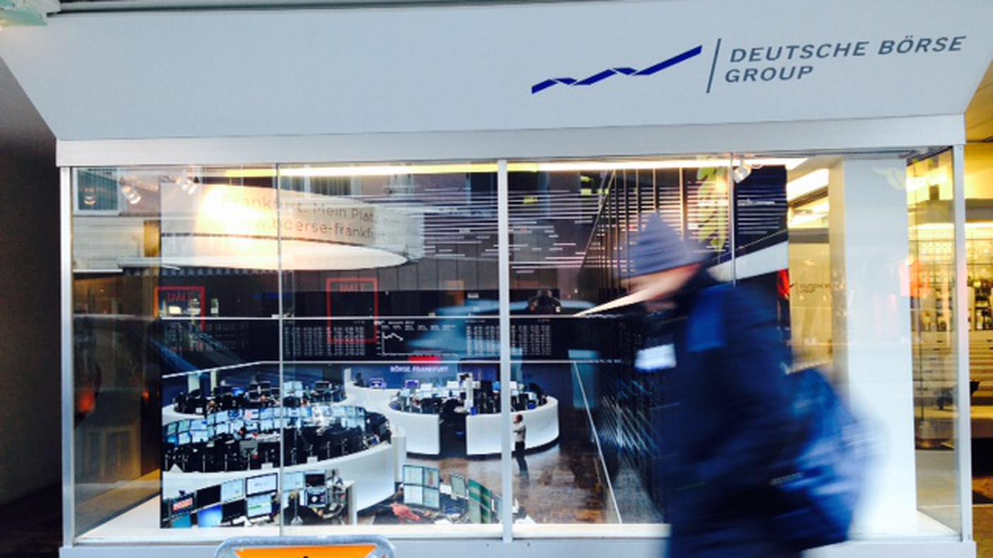 La Borsa tedesca si presenta a Davos