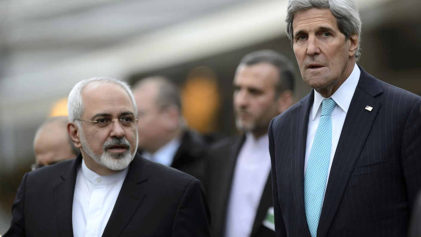 Kerry e Zarif a passeggio per Ginevra