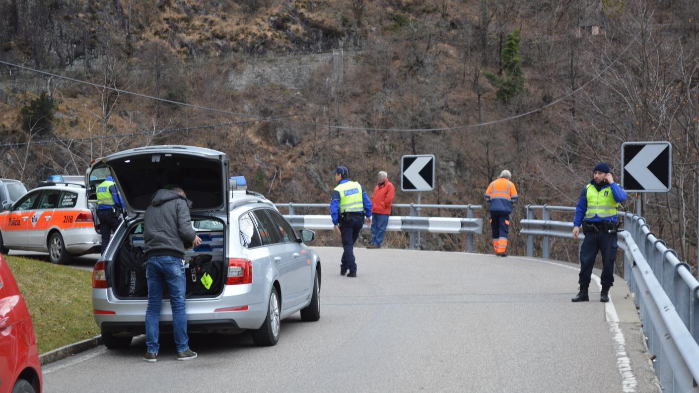 I rilievi della polizia