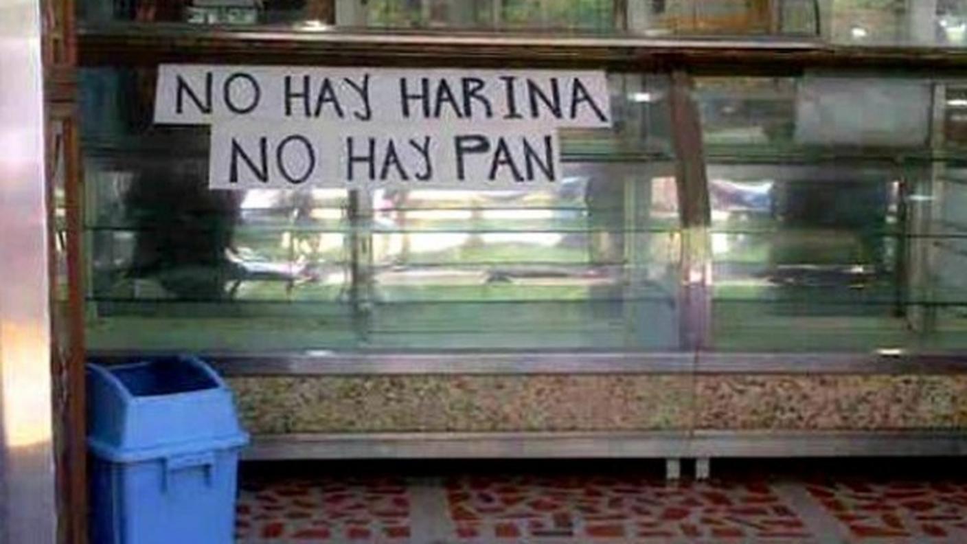 Senza farina, senza pane 