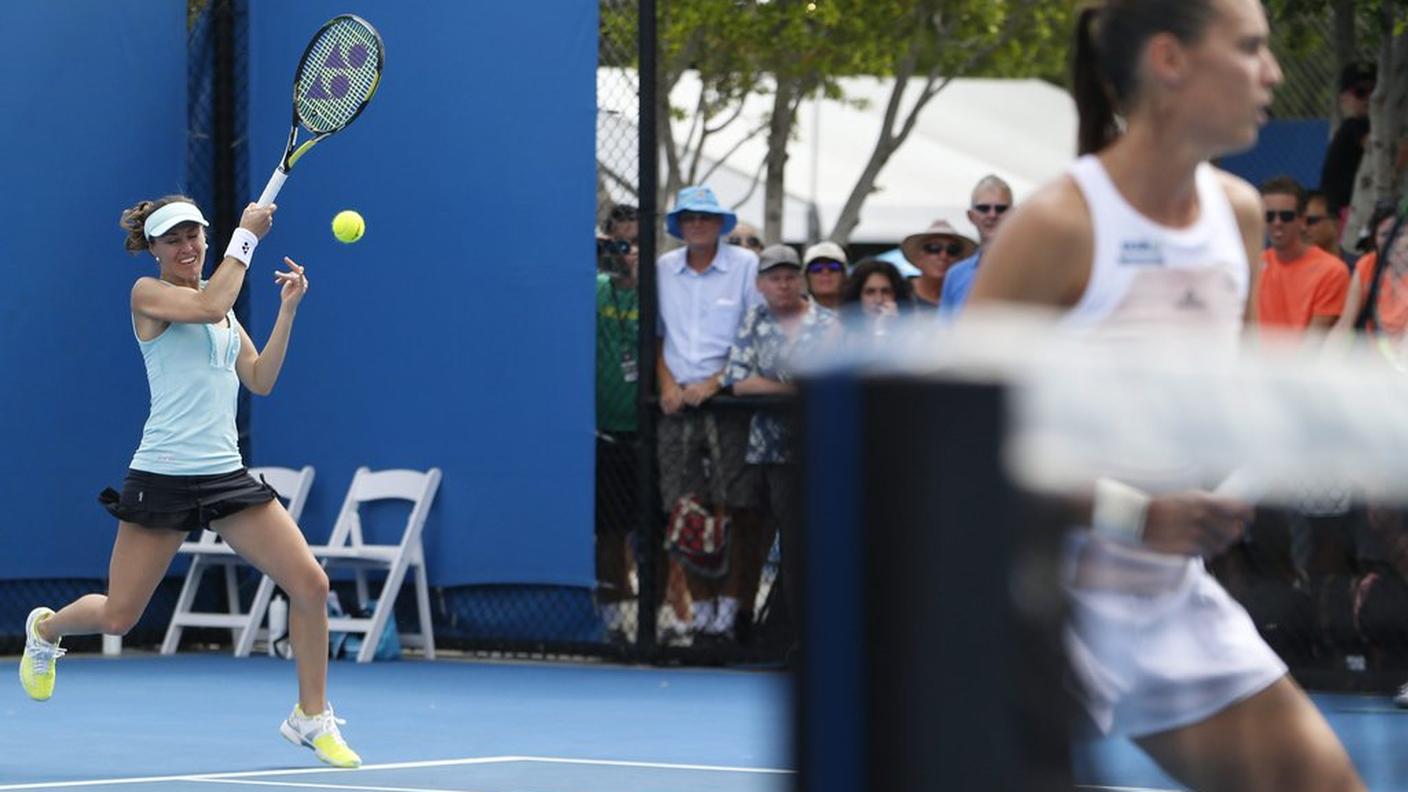 In coppia con Flavia Pennetta