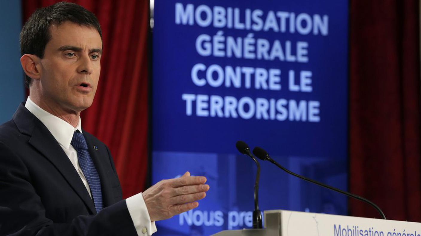 Il primo ministro francese Manuel Valls