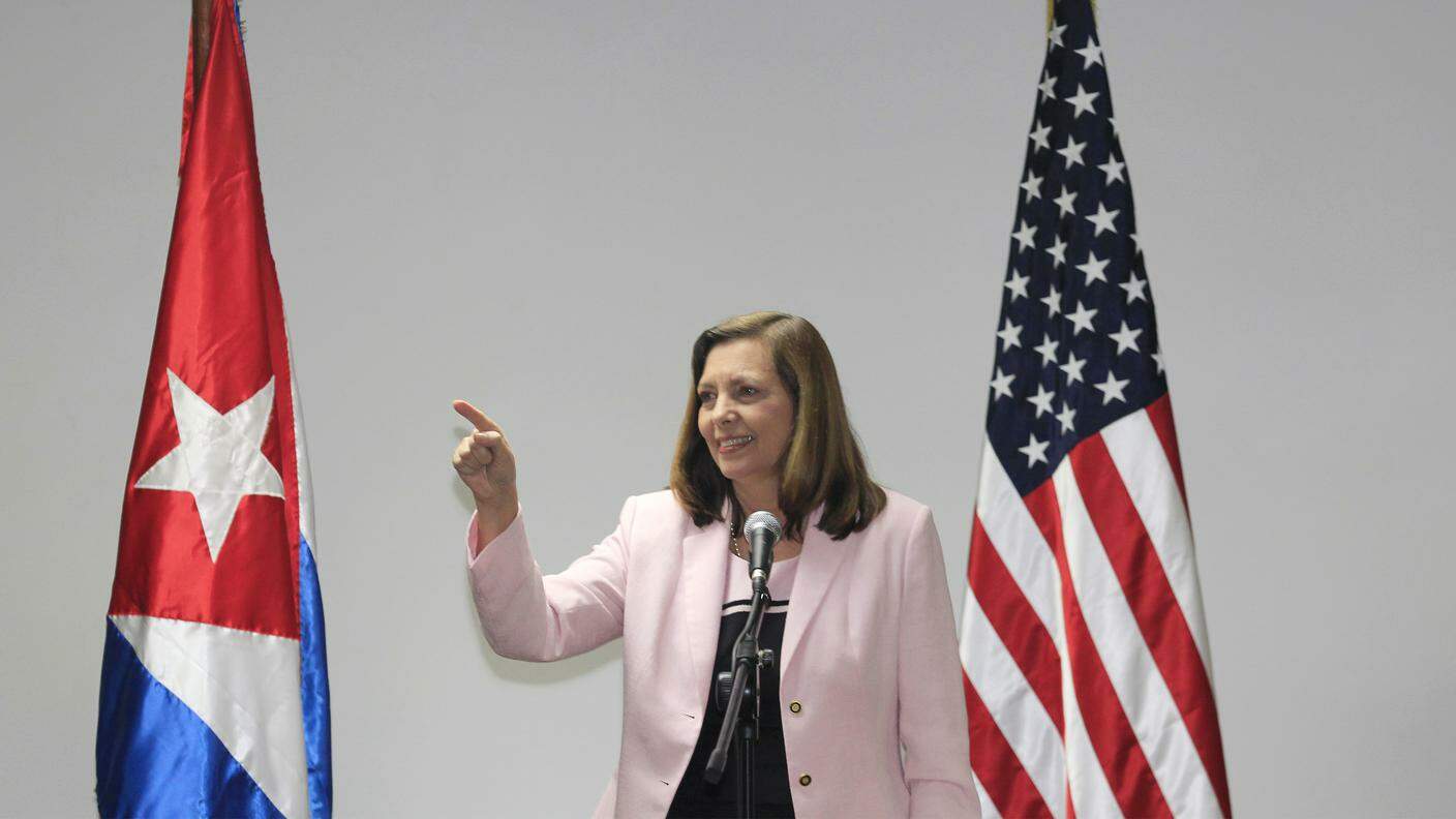 Josefina Vidal, che guida la delegazione Cubana