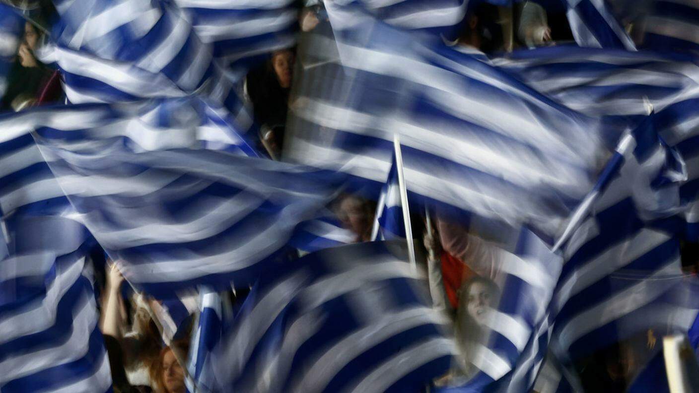 Il partito anti-austerità Syriza è dato in vantaggio di almeno 2,9 punti 