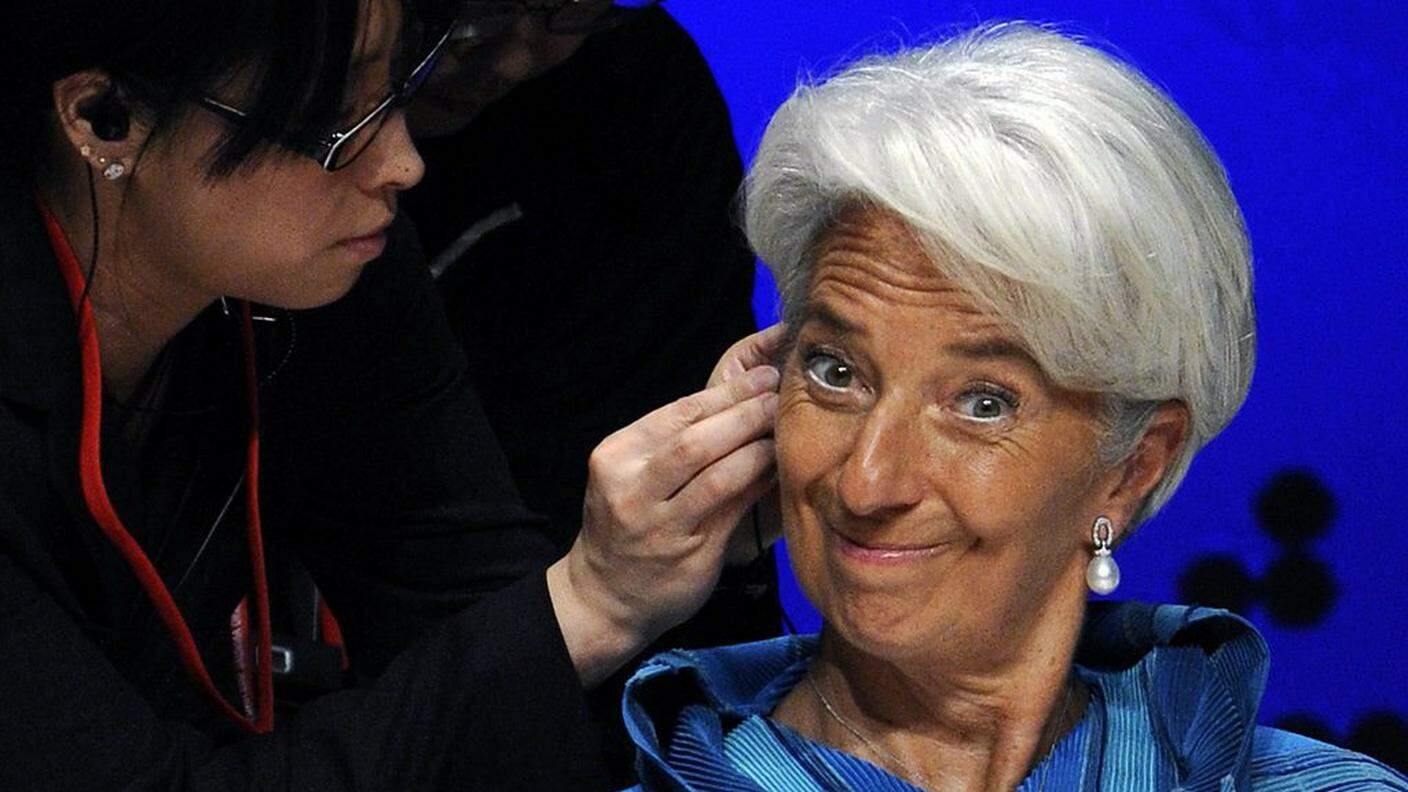La direttrice del FMI, Christine Lagarde