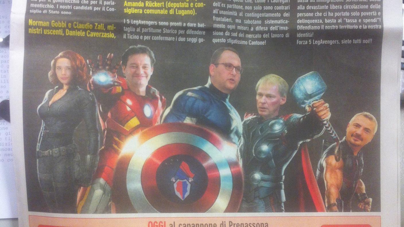 La prima pagina de 'Il Mattino della domenica'
