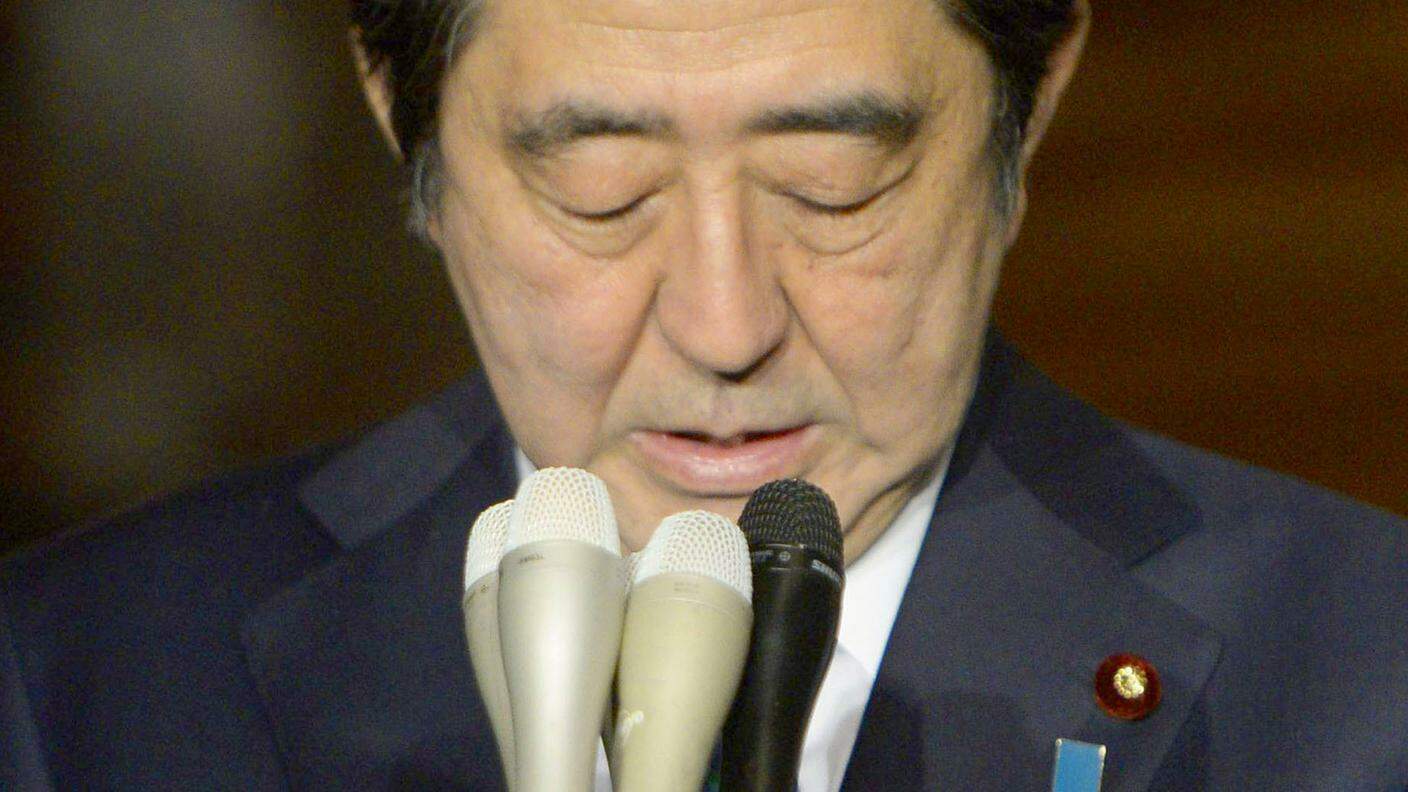 "Continueremo a combattere il terrorismo", ha detto Shinzo Abe