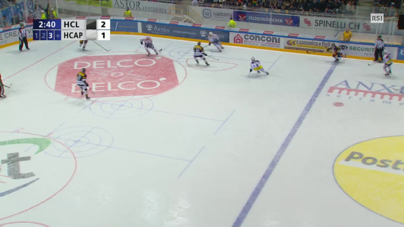 NL A, il 2-2 di Lhotak in Lugano - Ambrì (25.01.2015)
