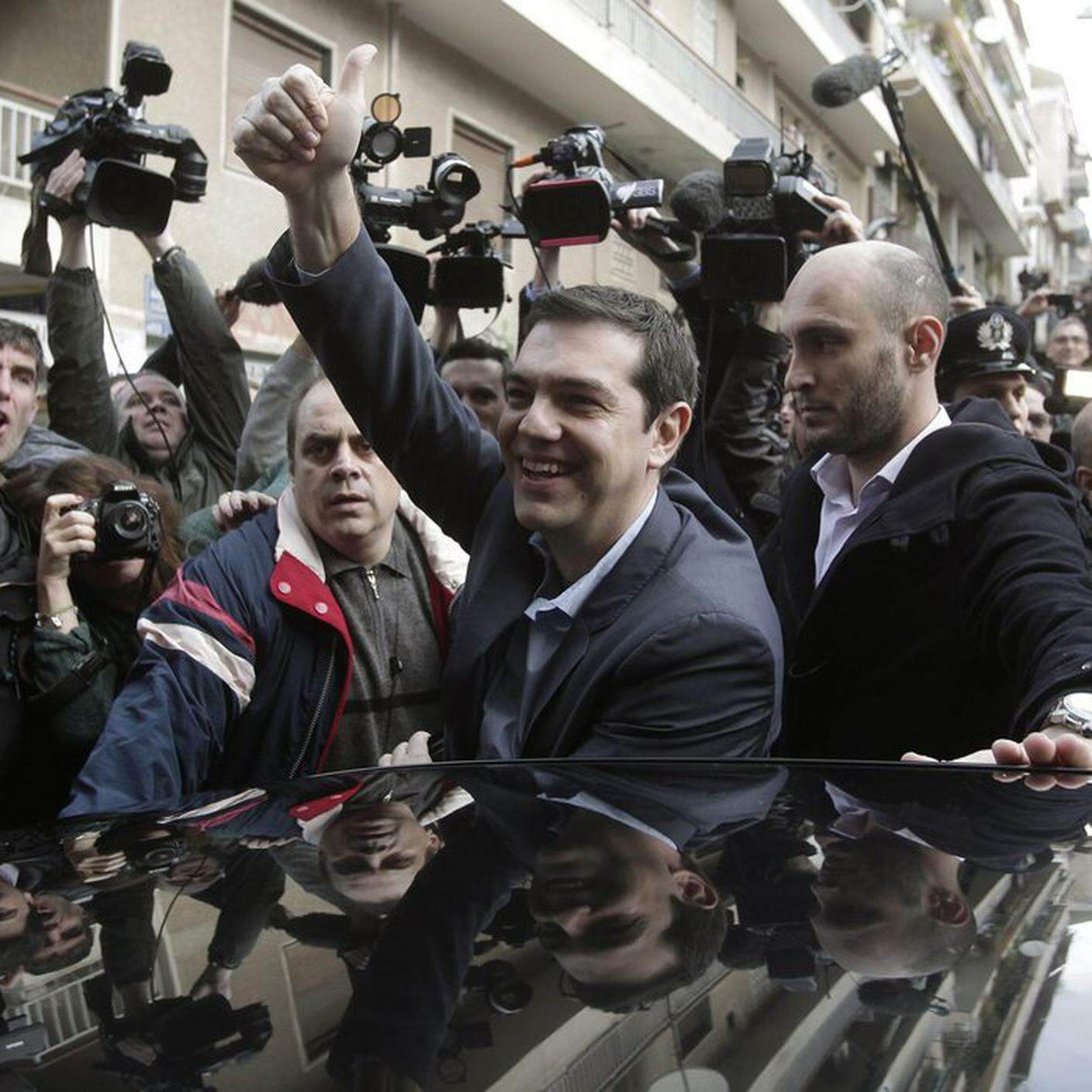 Il leader di Syriza, Alexis Tsipras