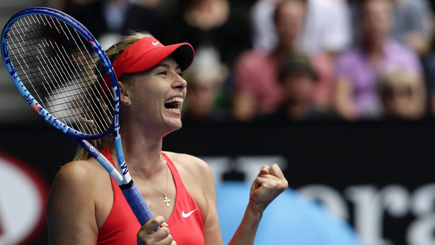 Nei quarti netto successo di Sharapova su Bouchard