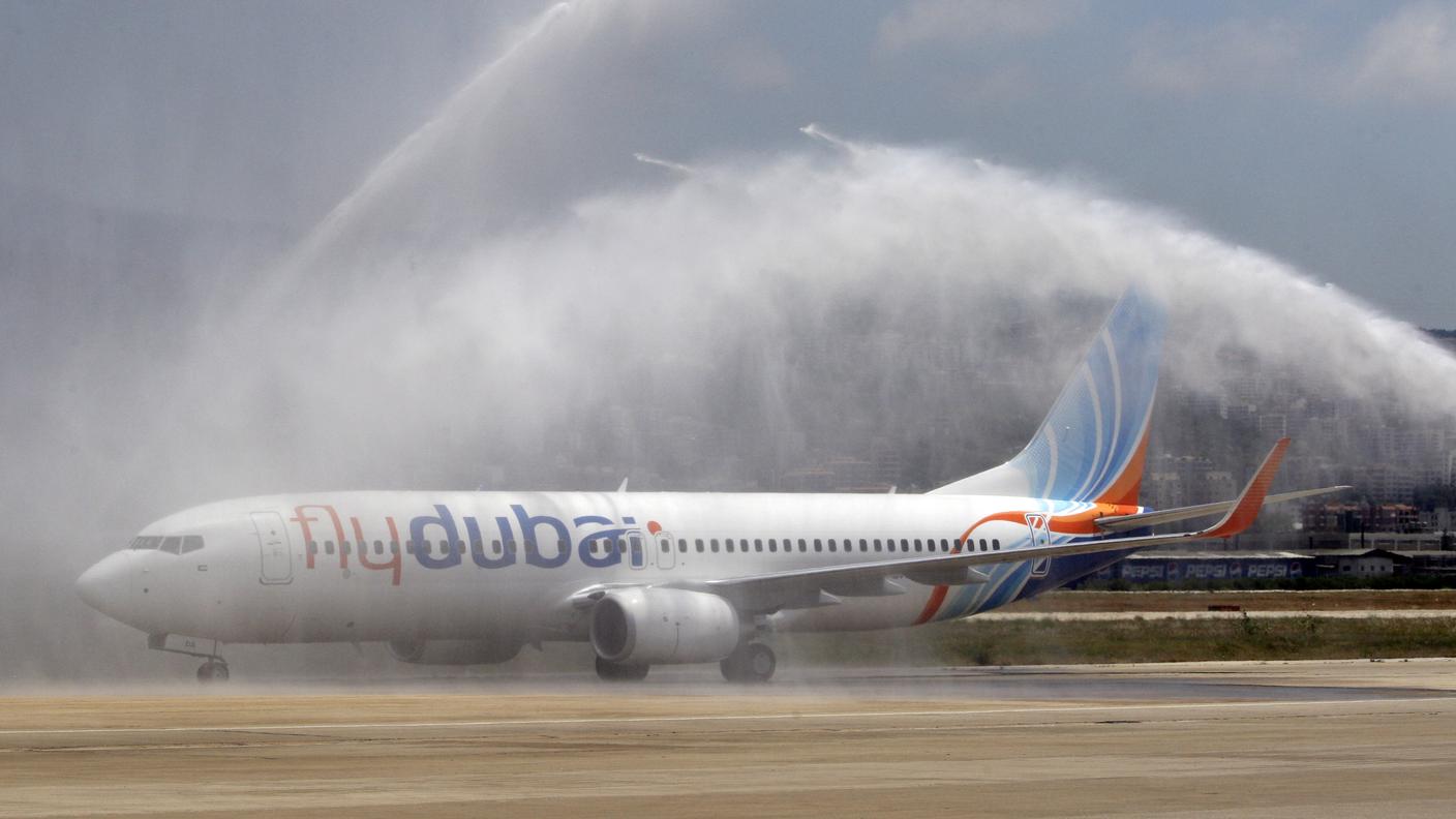 Colpito un aereo della compagnia lowcost di Emirate Airlines