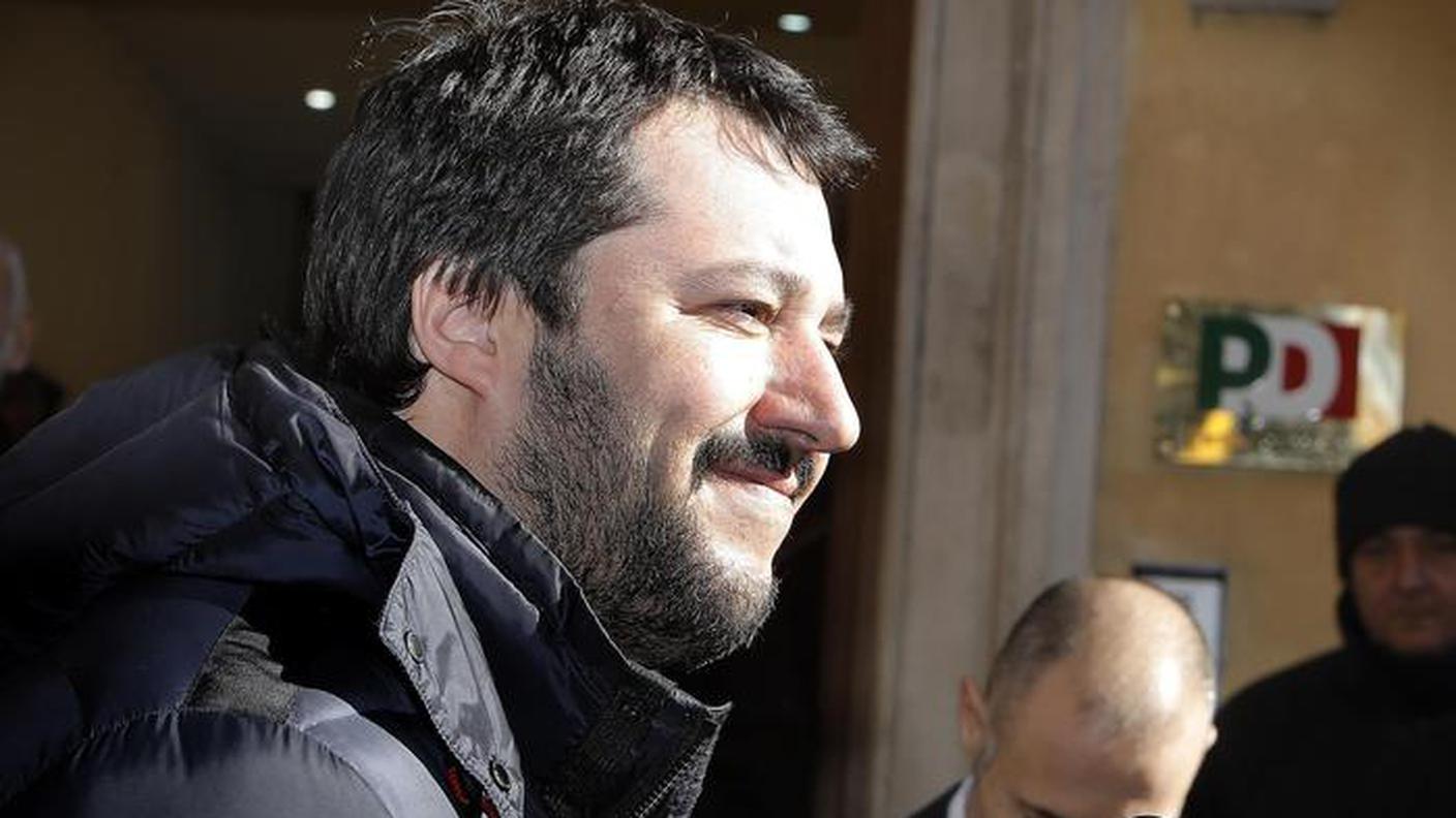 Matteo Salvini, segretario della Lega Nord