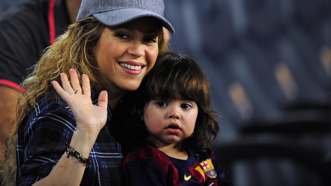 Con Milan allo stadio per vedere papà e tifare Barça