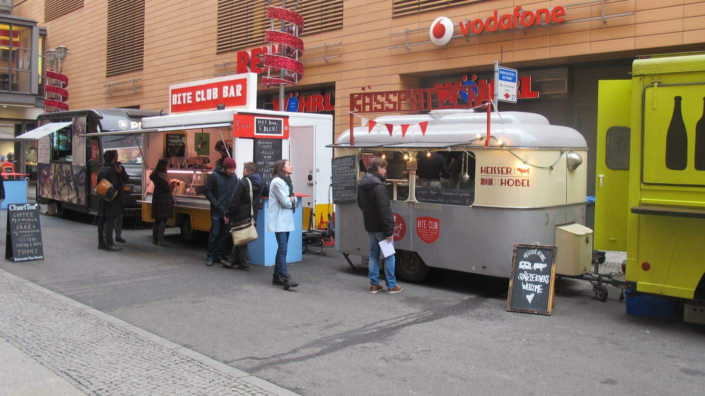 Le roulotte dello Street Food alla Berlinale