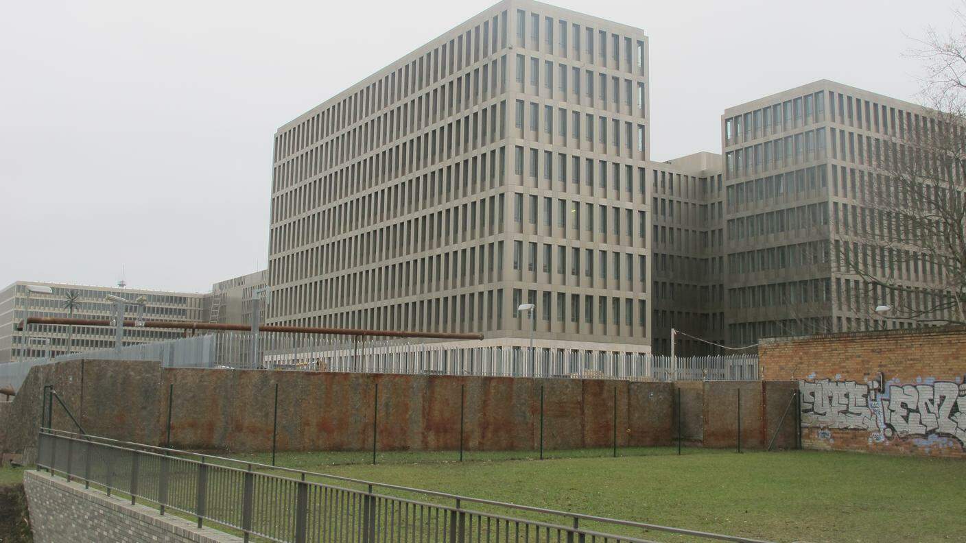 La nuova sede della BND, Bundesnachrichtendienst, i servizi segreti tedeschi