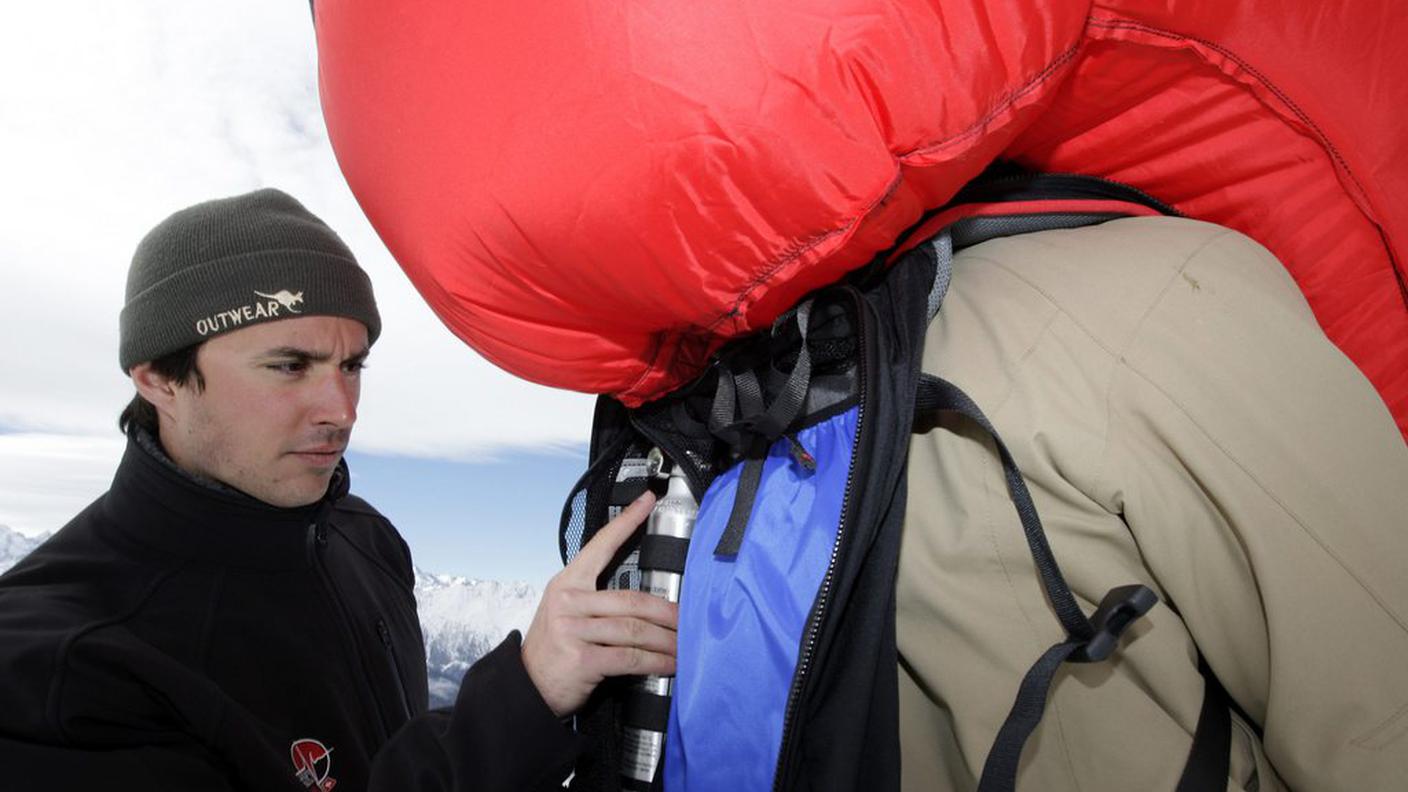 L'airbag da montagna