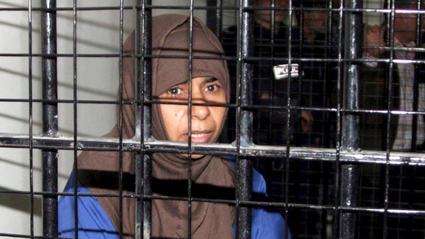 La donna, condannata a morte per il suo ruolo negli attentati del 2005 ad Amman in cui morirono 60 persone