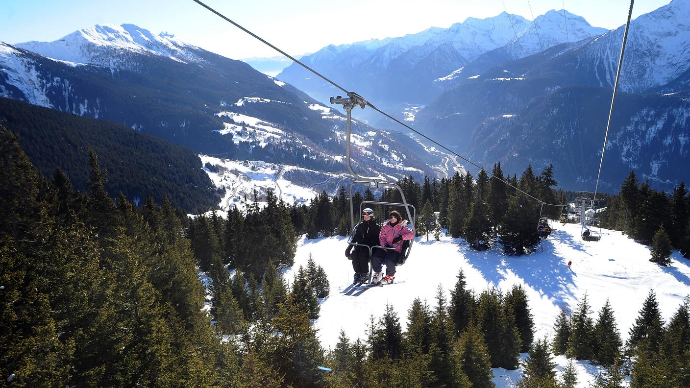 Gli impianti di risalita di Carì in Leventina