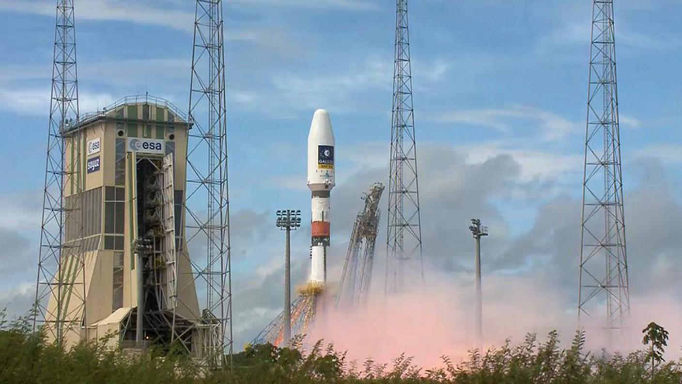 La capsula è montata su un vettore Vega