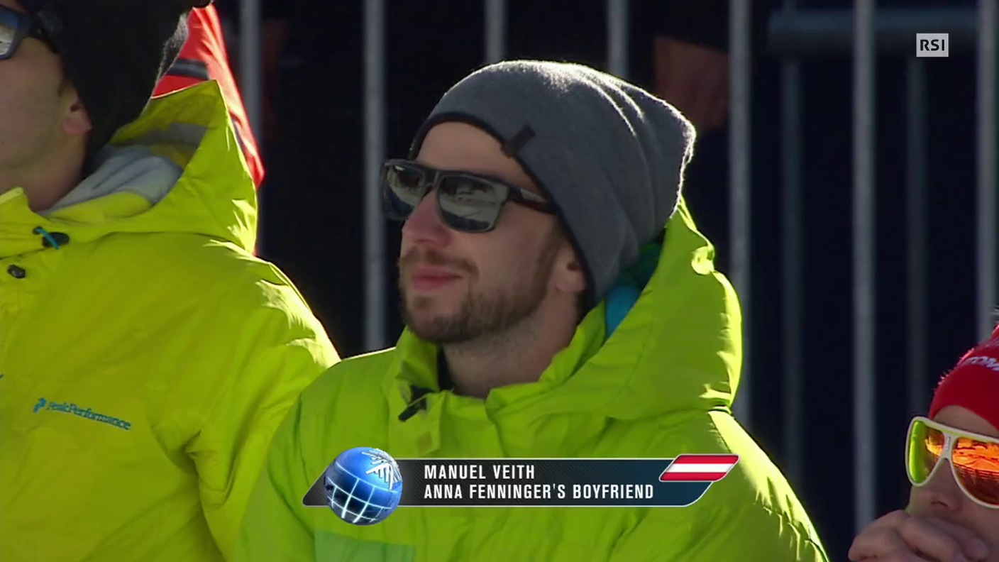 Mondiali di sci, la seconda manche di Anna Fenninger (12.02.2015)