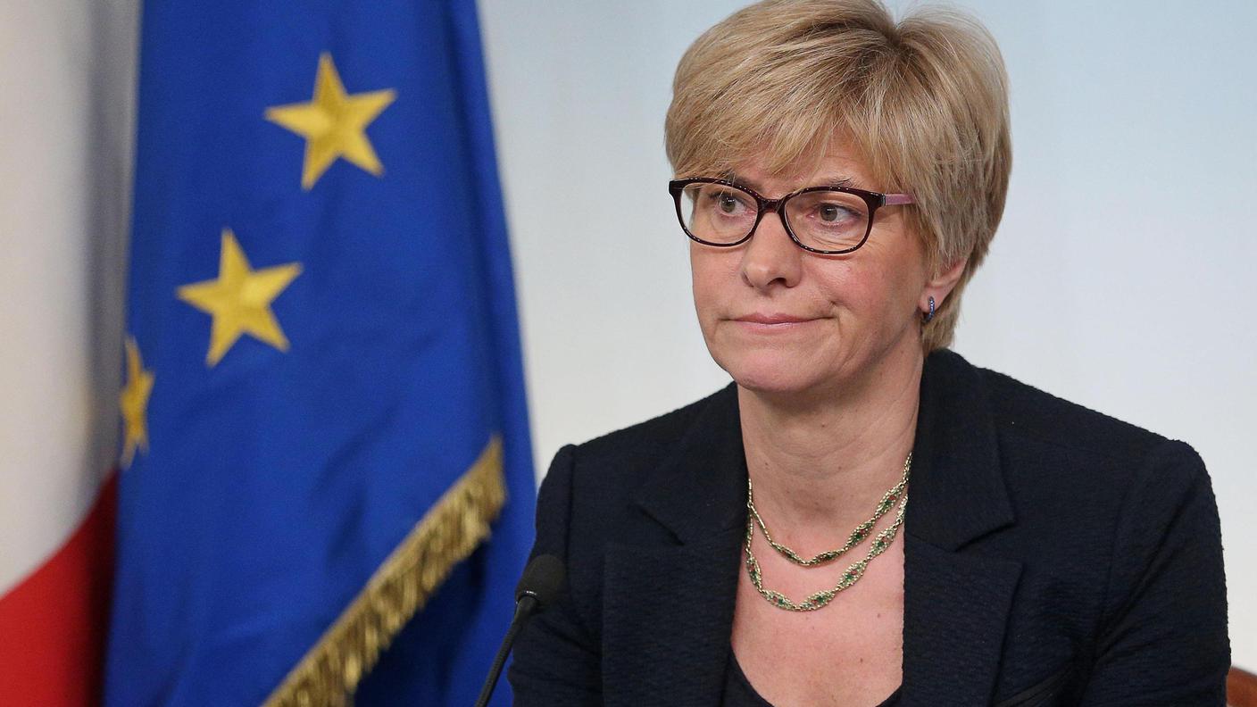 Il ministro della Difesa italiano, la genovese Roberta Pinotti
