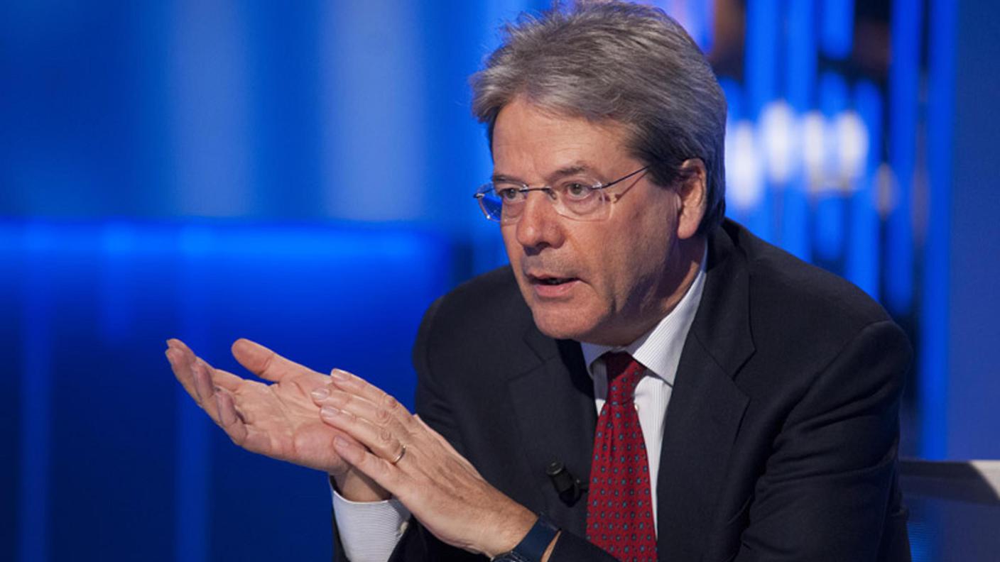 Il ministro degli Esteri italiano, Paolo Gentiloni