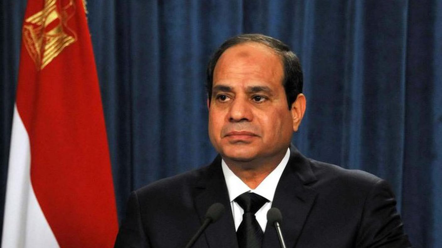 Il capo di Stato Abdel al-Sisi 
