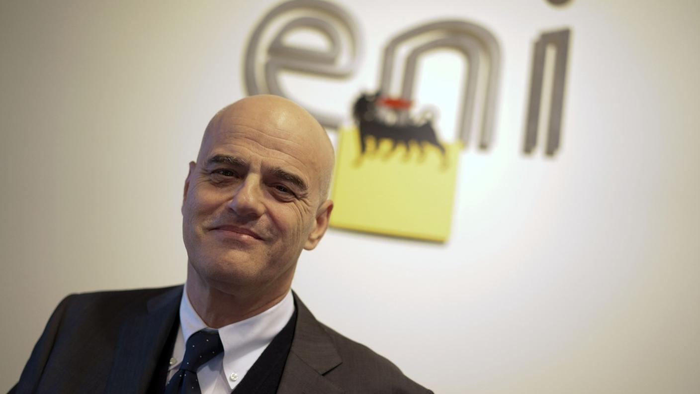 Claudio Descalzi presiede la multinazionale da meno di un anno