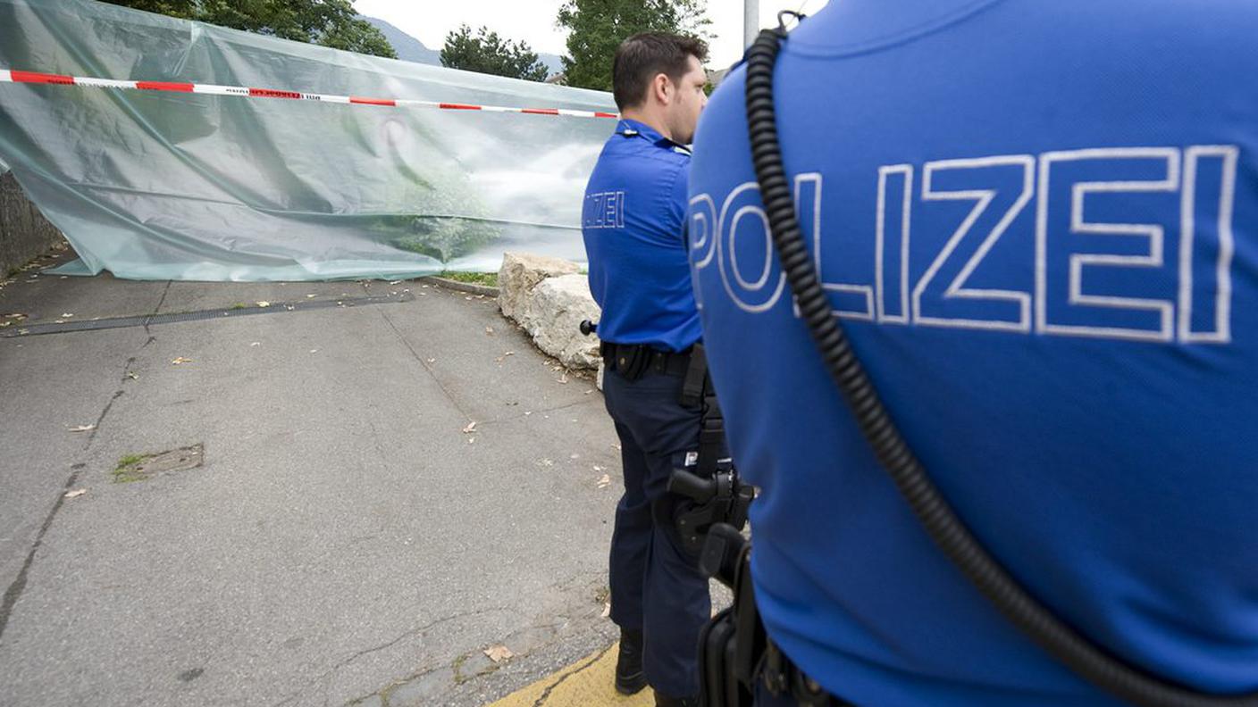 Polizia al lavoro