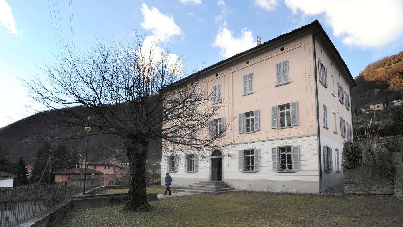 La casa comunale di Grono