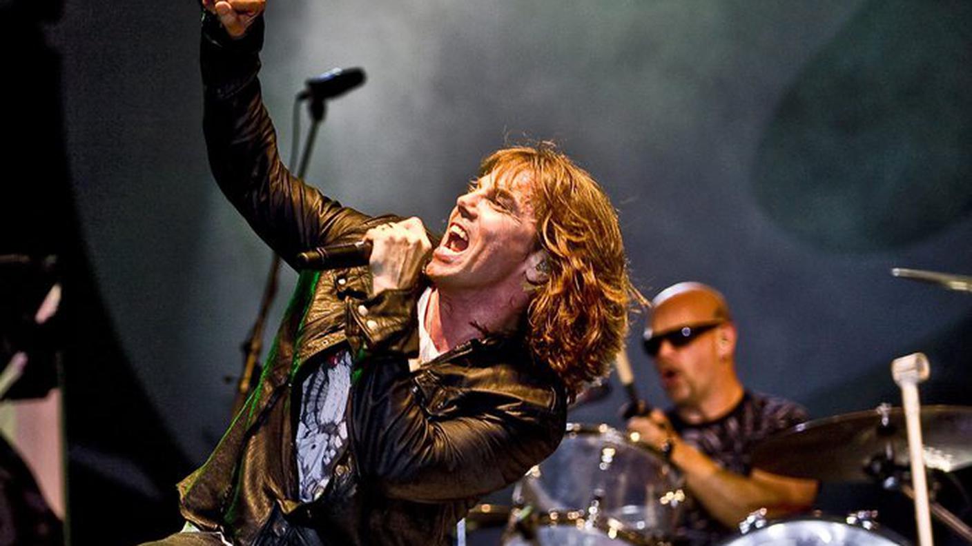 Il cantante Joey Tempest