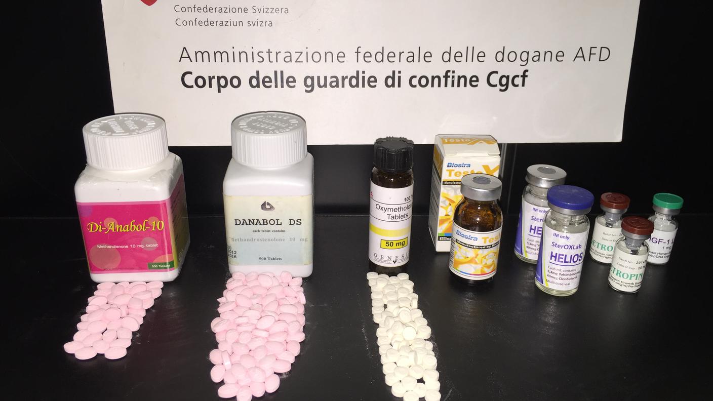 Le sostanze anabolizzanti scoperte dalle guardie di confine della Regione IV martedì