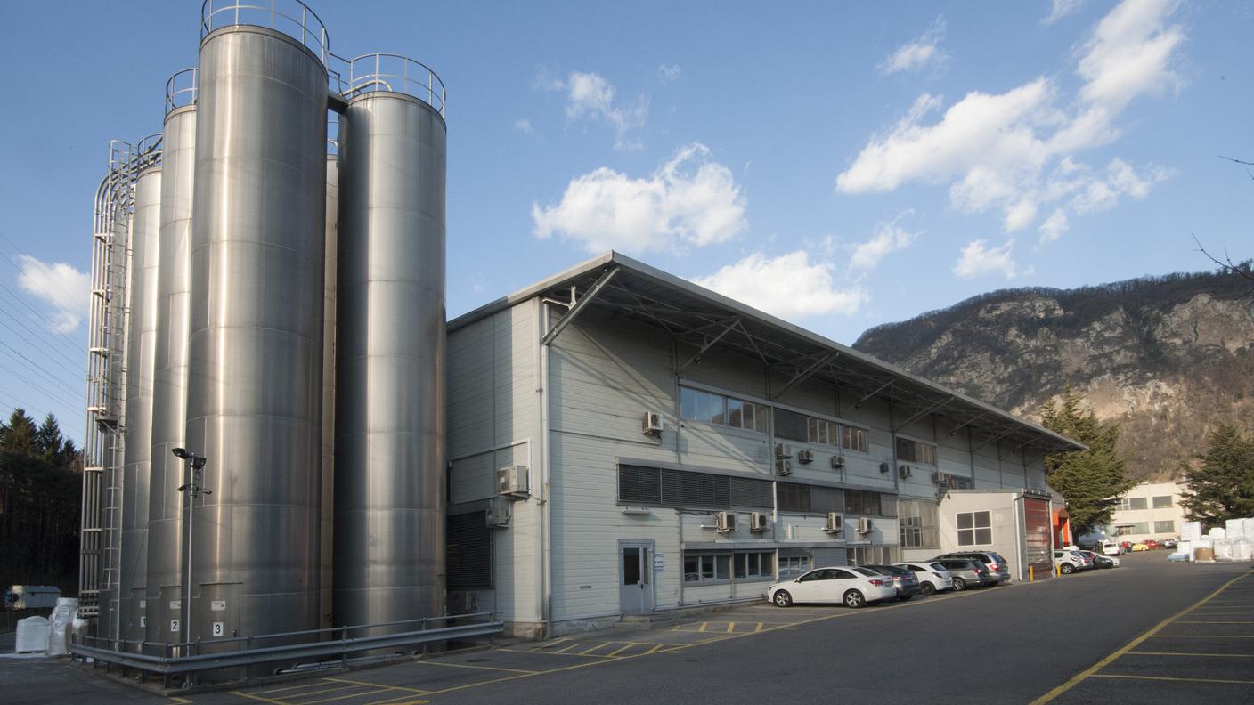 La sede mendrisiense della Exten