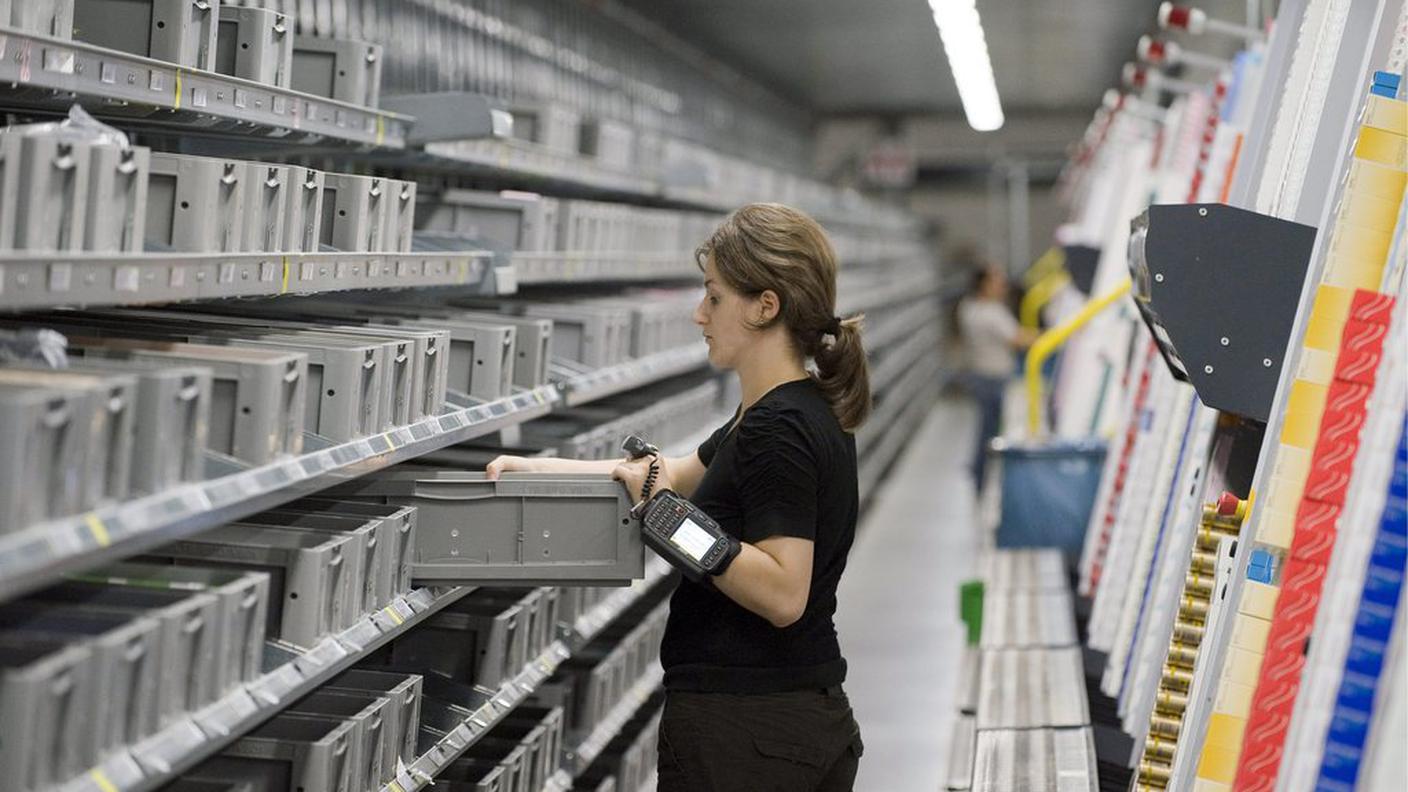 Il centro logistico di Niederbipp di proprietà di Galenica