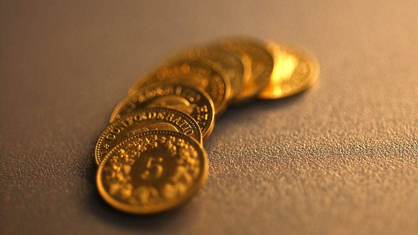 Un sacchetto pieno di monete come queste ha creato un caso a Caslano