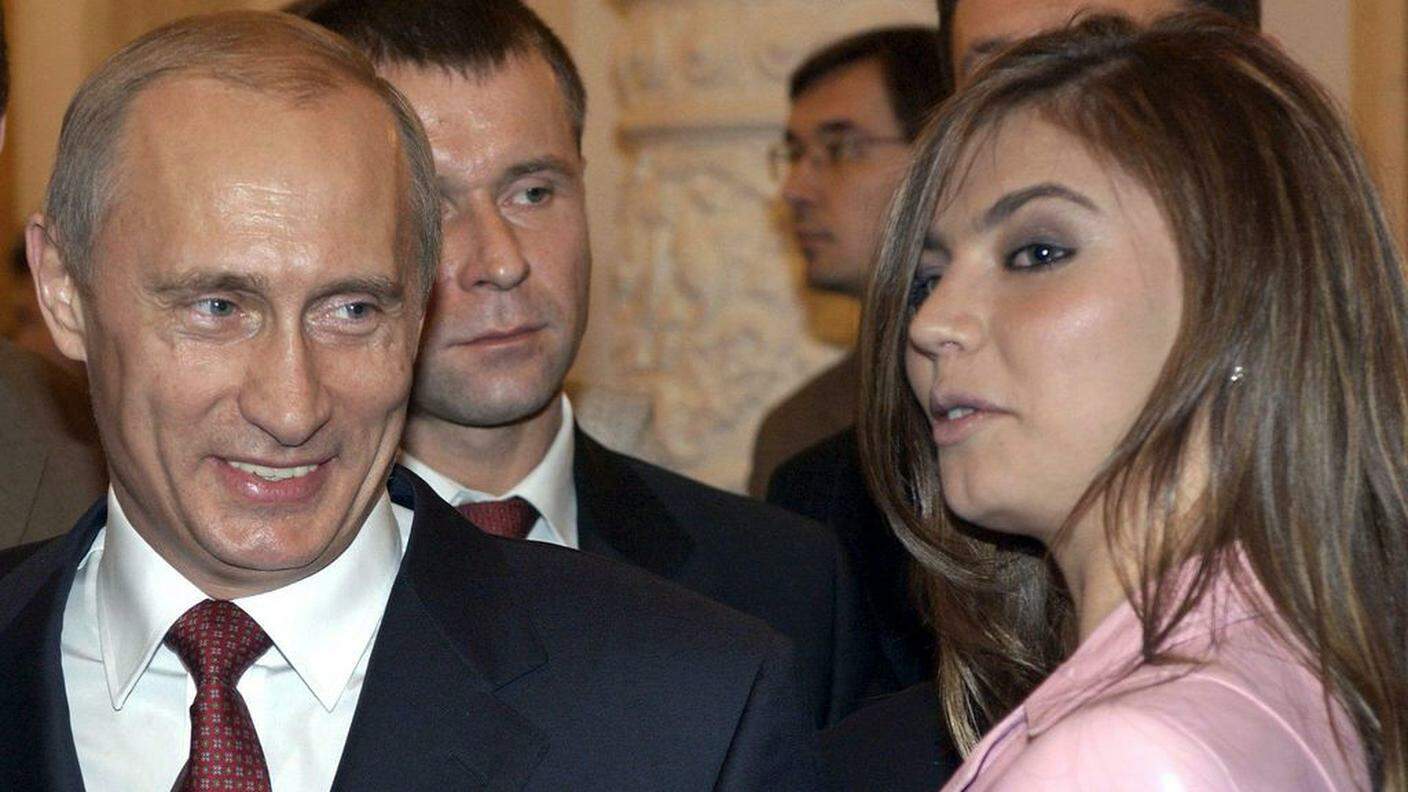 Putin e la Kabaeva al Cremlino in una foto d'archivio